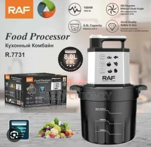 Raf 8liter Food Processor and Yam Pounder