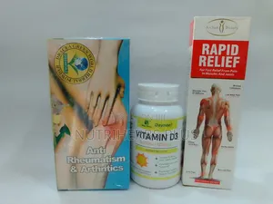 Anti Rheumatism Arthritis Tea+ Vitamin D3+ Rapid Relief Ointment