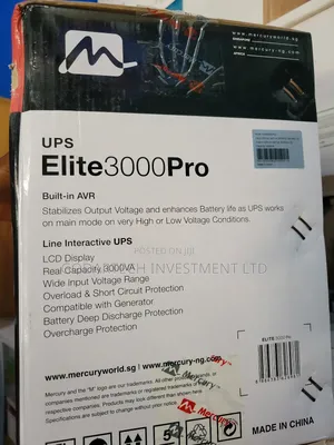 Mercury Elite3000pro Ups