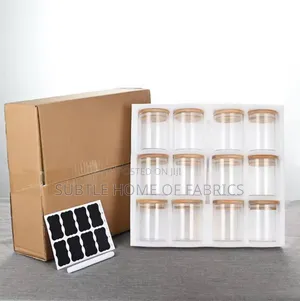 Airtight Glass Storage Jars Set – Kitchen Organization Made Easy