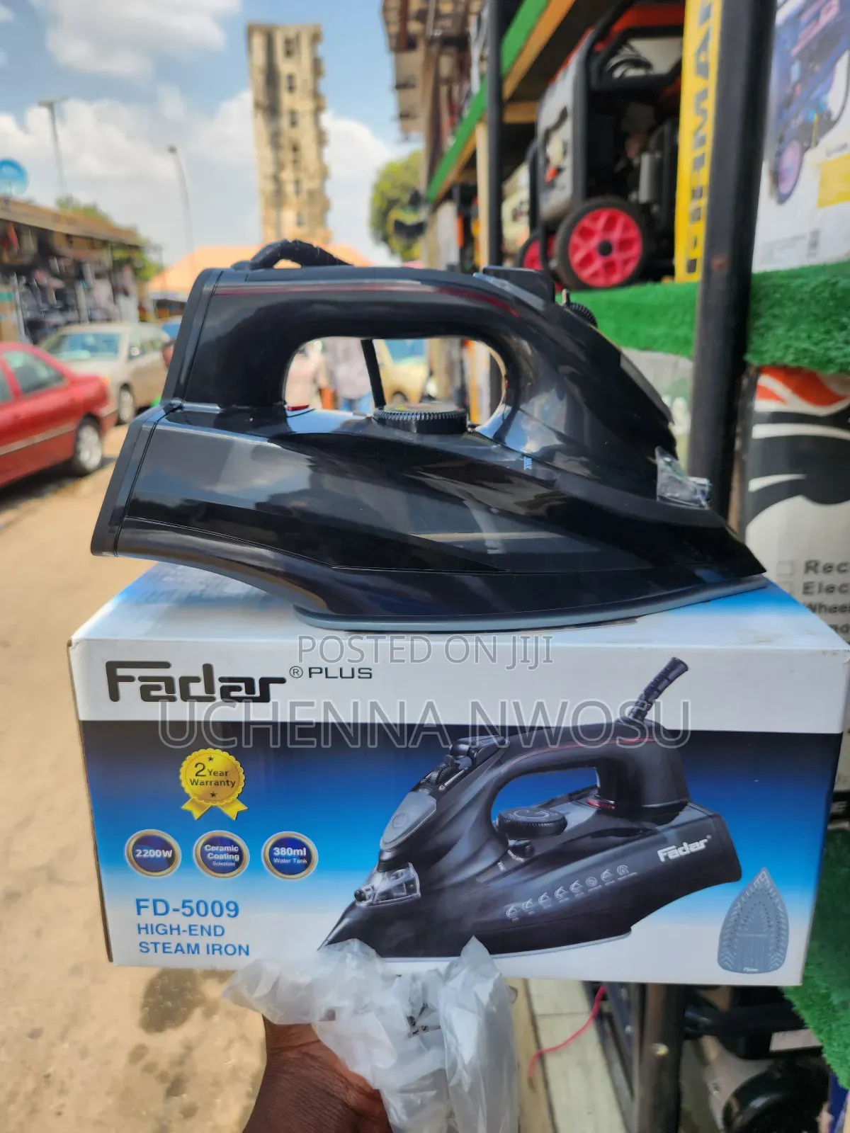 Fadar Electric Steam Iron