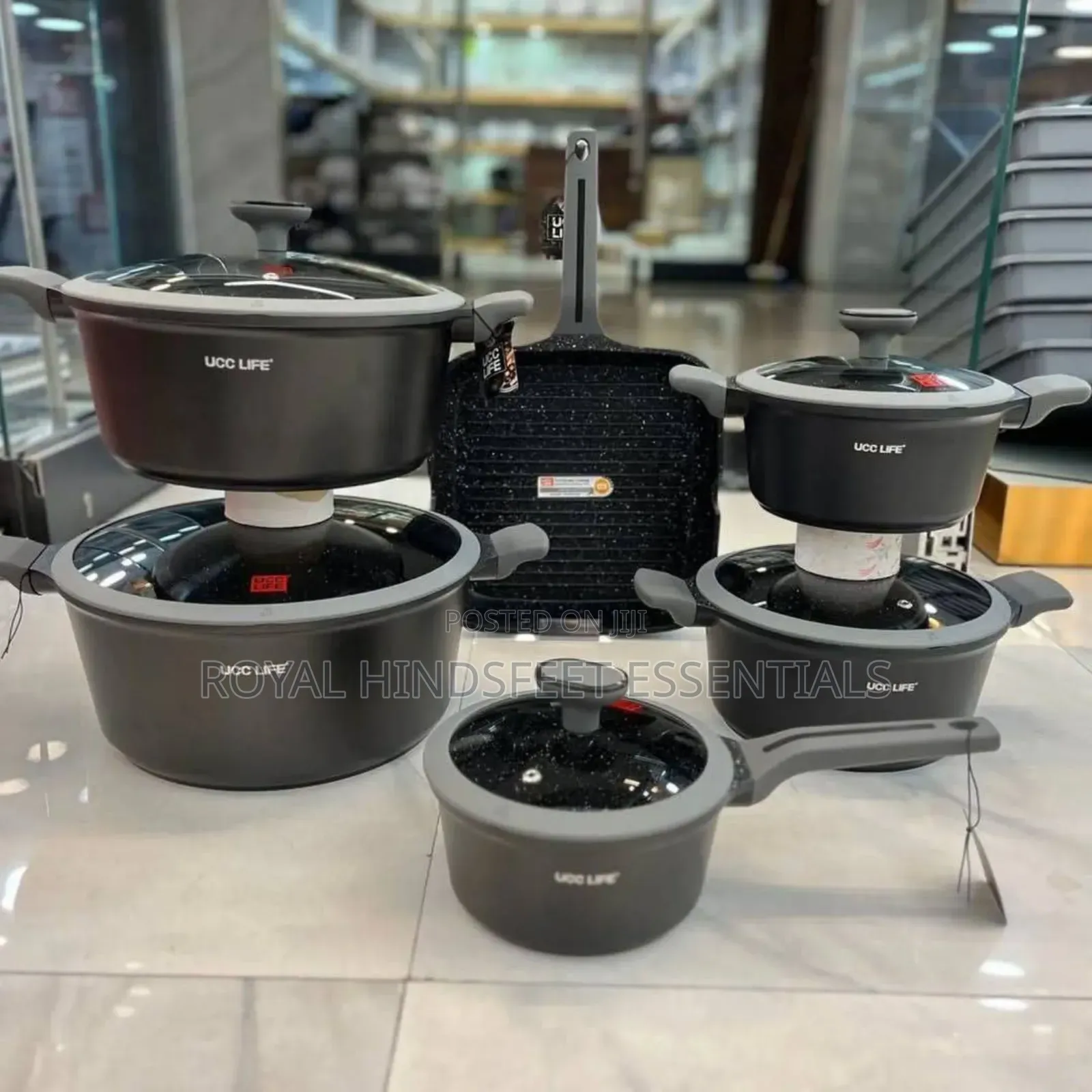 High Quality Ucclife Granite Cookware Set
