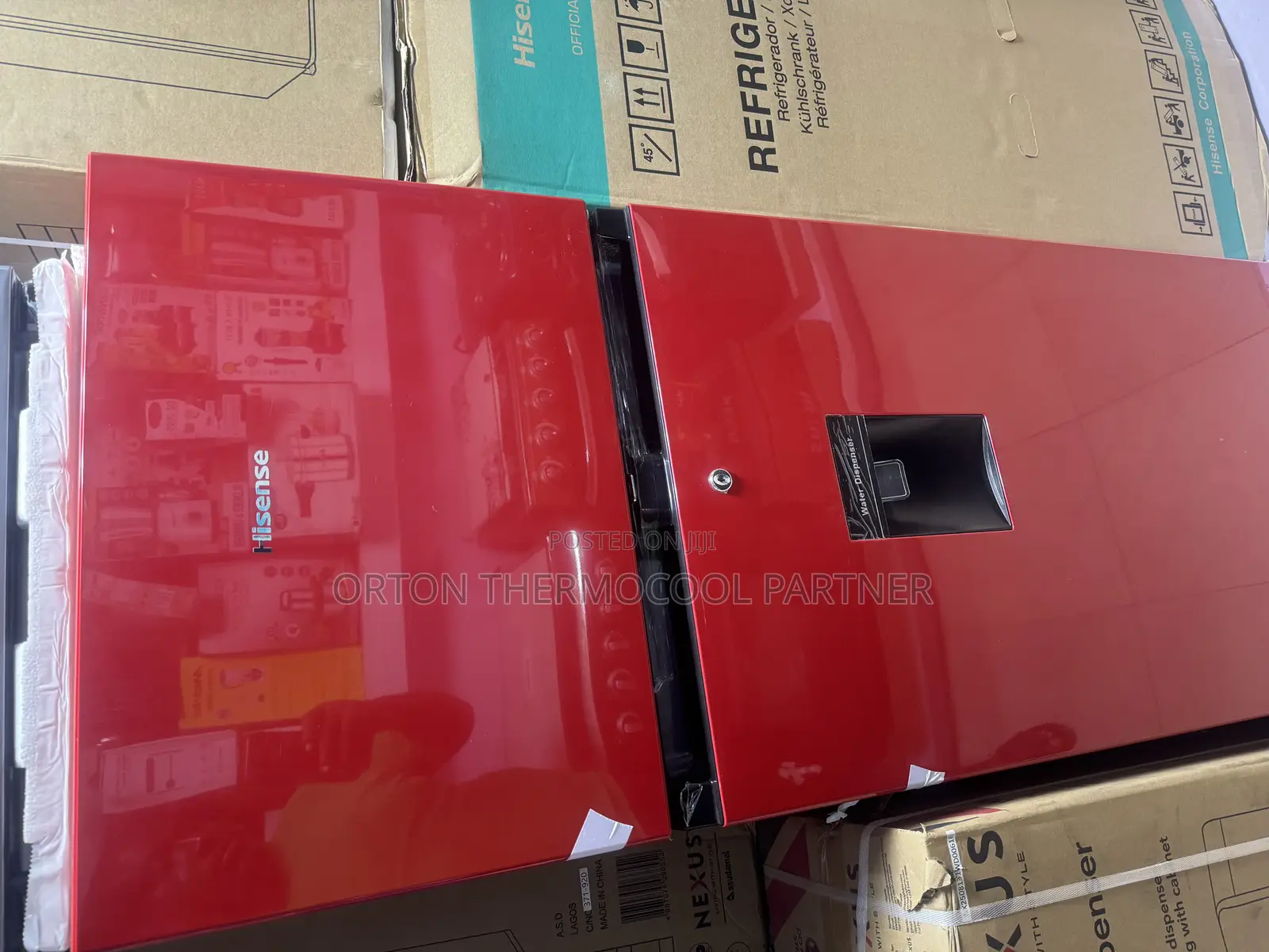 Hisense Double Door Friedge With Dispenser