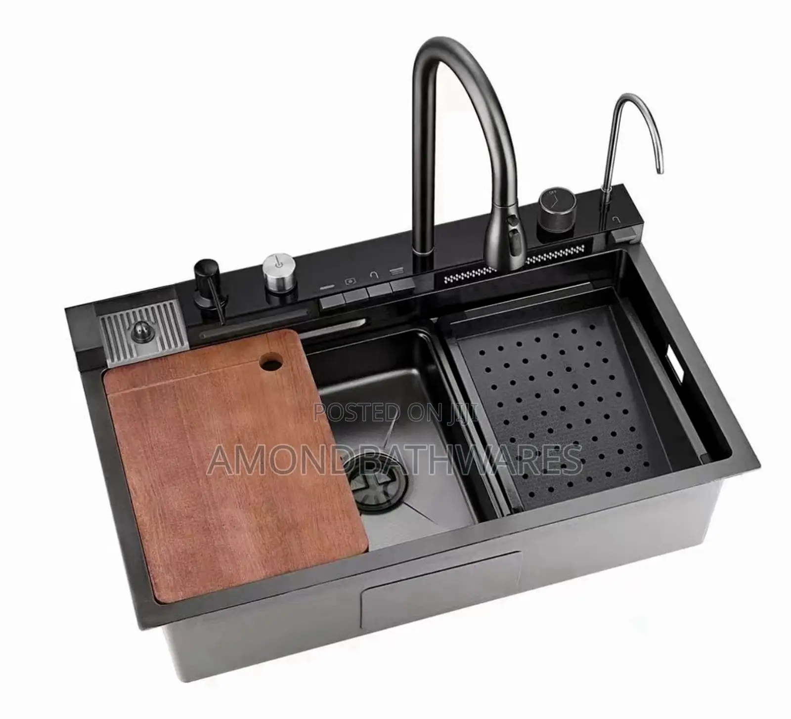 Five Button Matt Kitchen Sink