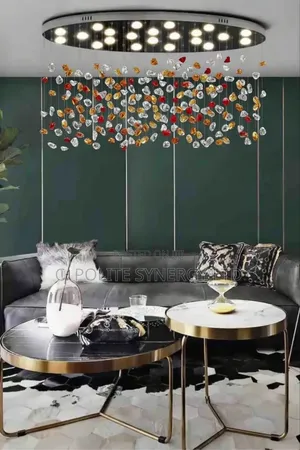 Coloured Stone Chandelier