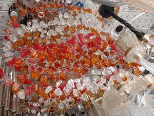 Coloured Stone Chandelier