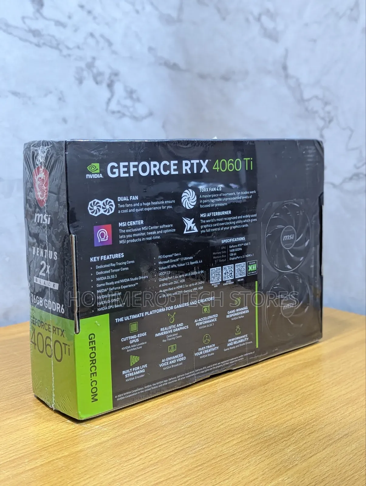 Msi Ventus 2x Graphics Card 4060ti