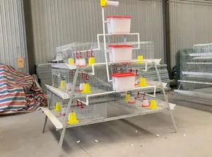 Hot Dip Galvanized Broiler Cage