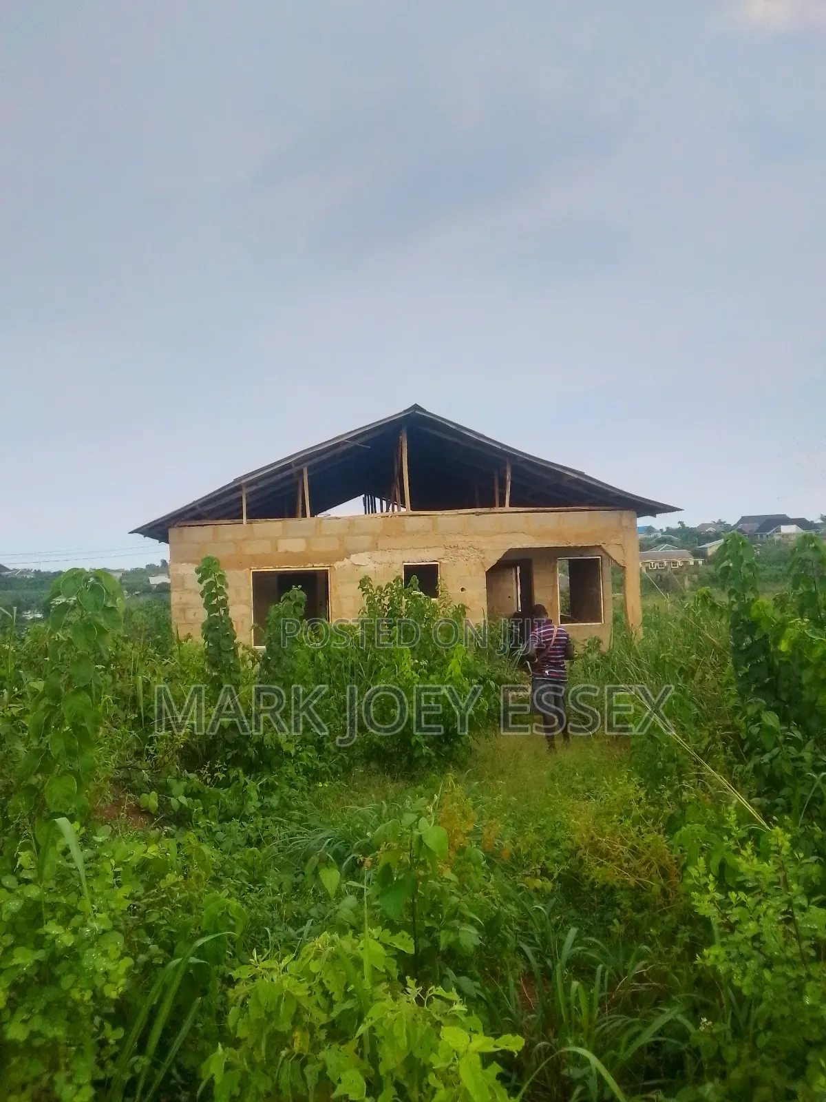 A 2 Bedroom Flat Uncompleted at Ifo Ogun State by Coker Bus Stop