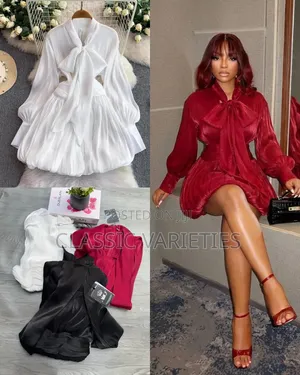 Lush Quality Caribbean Short Puffy Dress