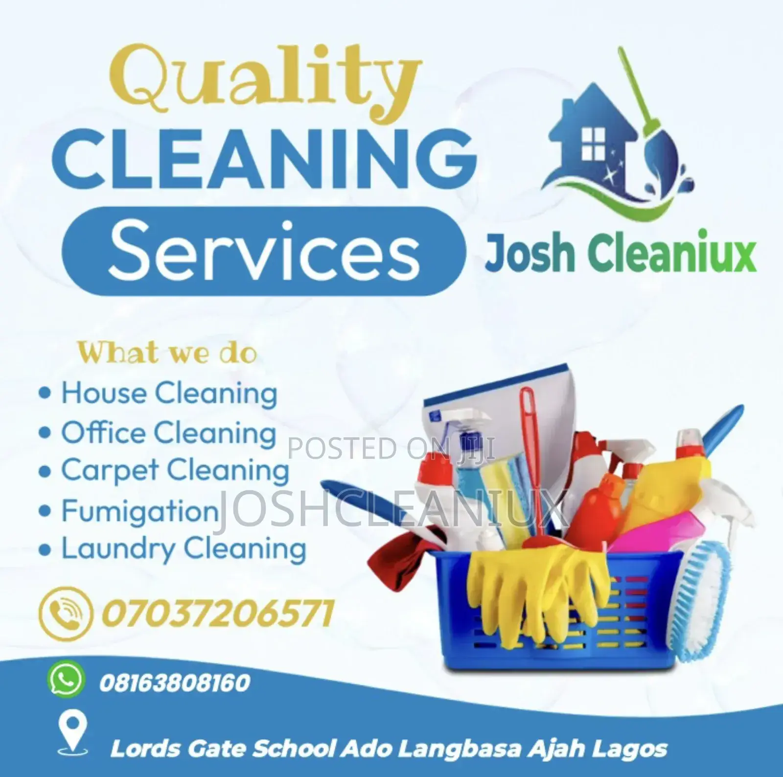 Laundry and Residential Cleaning Services