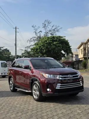 Toyota Highlander Limited V6 4x4 (3.5L 6cyl 6A) 2016 Burgundy