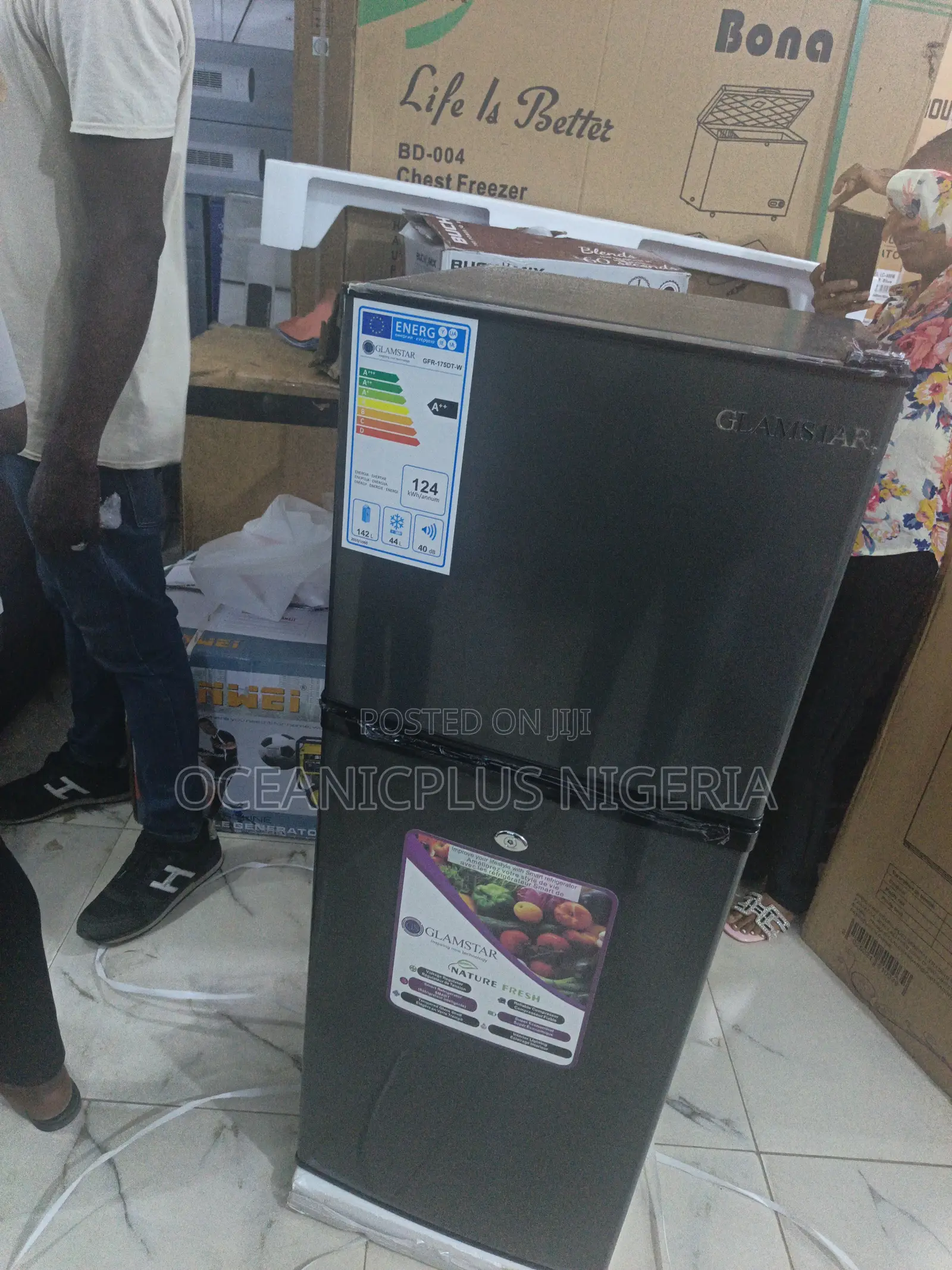 Glamstar 175 Double Door Refrigerator – Smart Cooling Solution