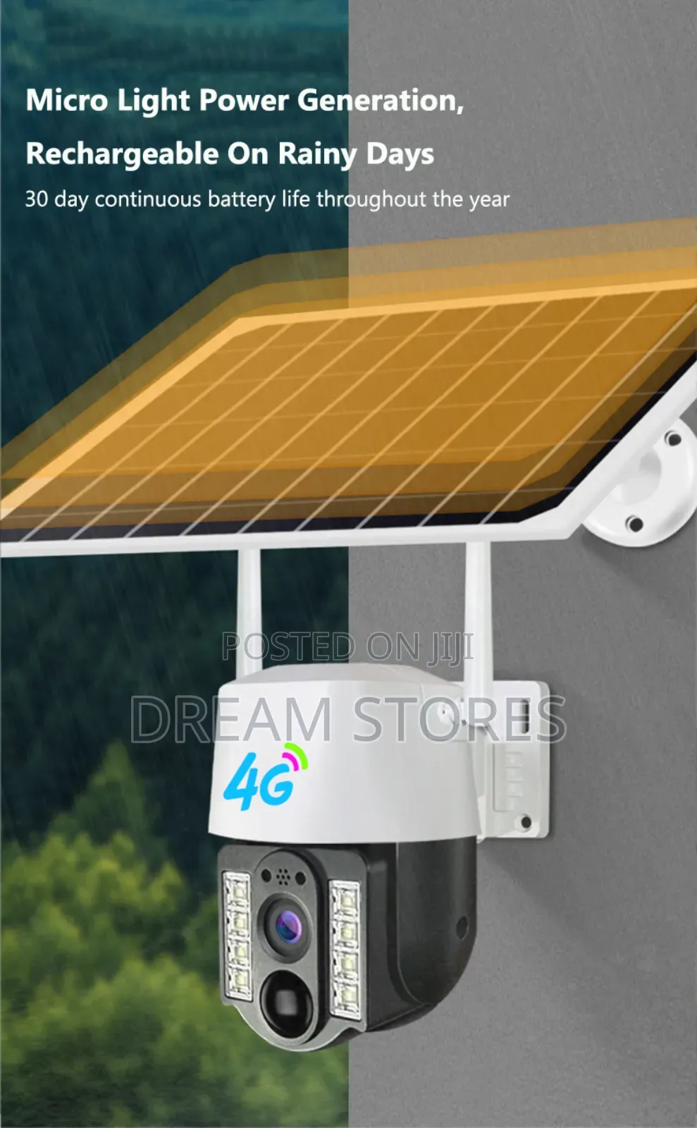 Solar 4g Security Camera