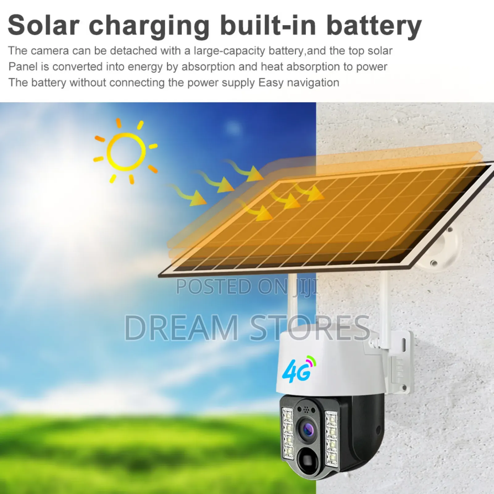 Solar 4g Security Camera
