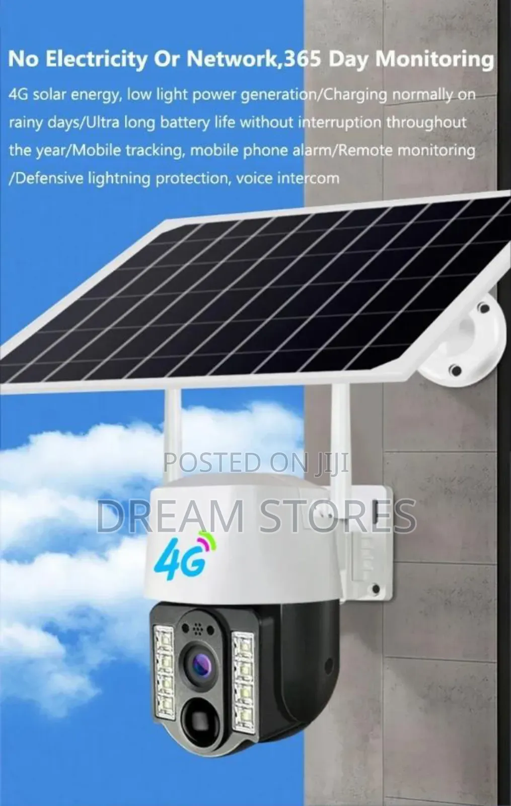 Solar 4g Security Camera