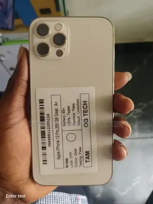 Apple Phone 12 Pro 256gb Gold Color