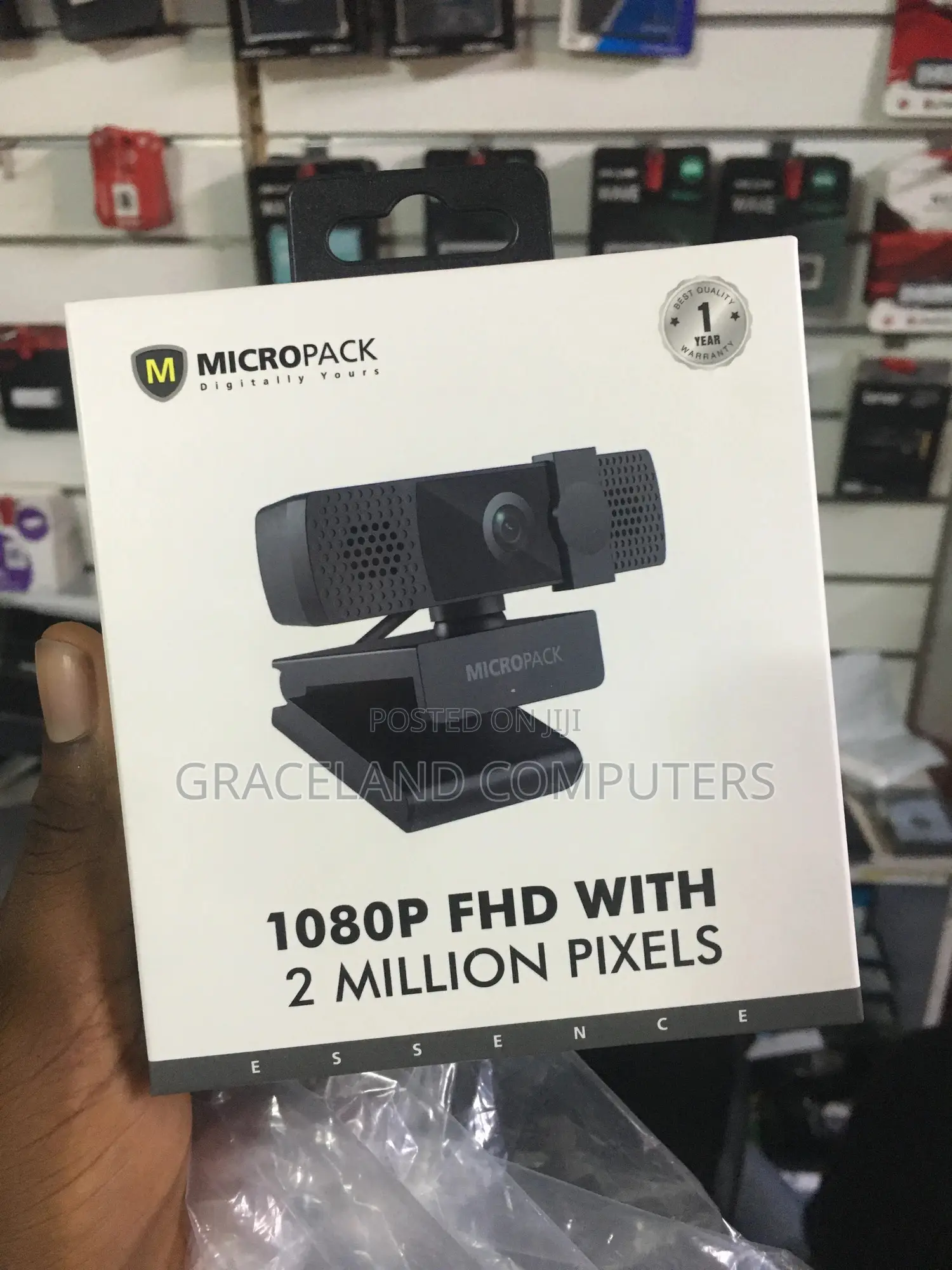 Micropack MWB-17 1080p Full Hd Webcam With 2million Pixels