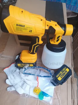 Cordless Plugs And Spray Dewalt 118v