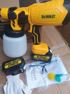 Cordless Plugs And Spray Dewalt 118v