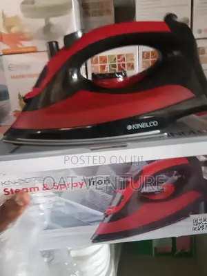 Brand New Kinelco Steam Spray Iron – 1200w Heavy Duty