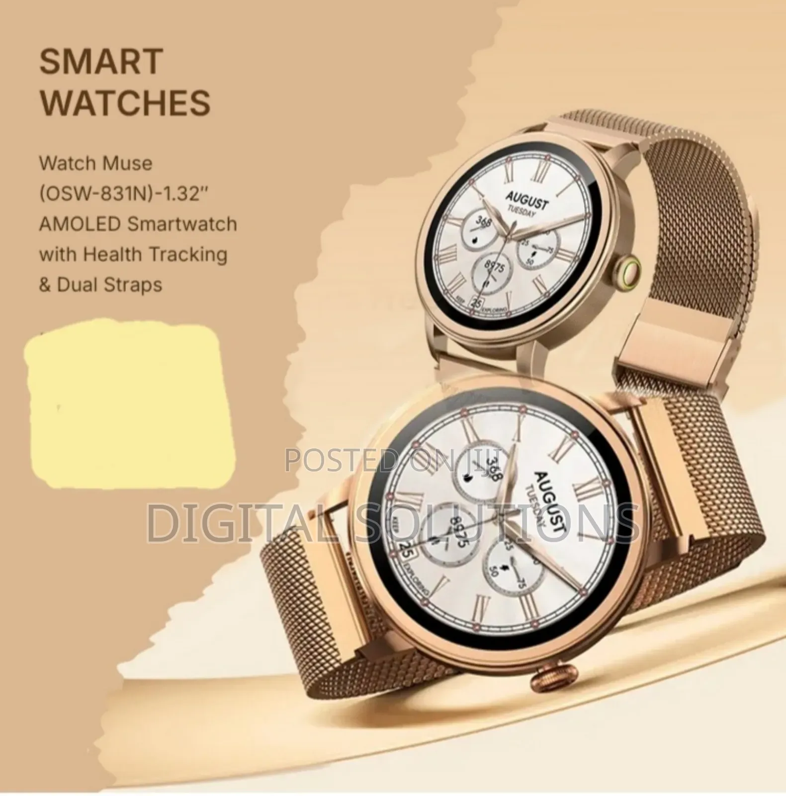 Amoled Smartwatch .