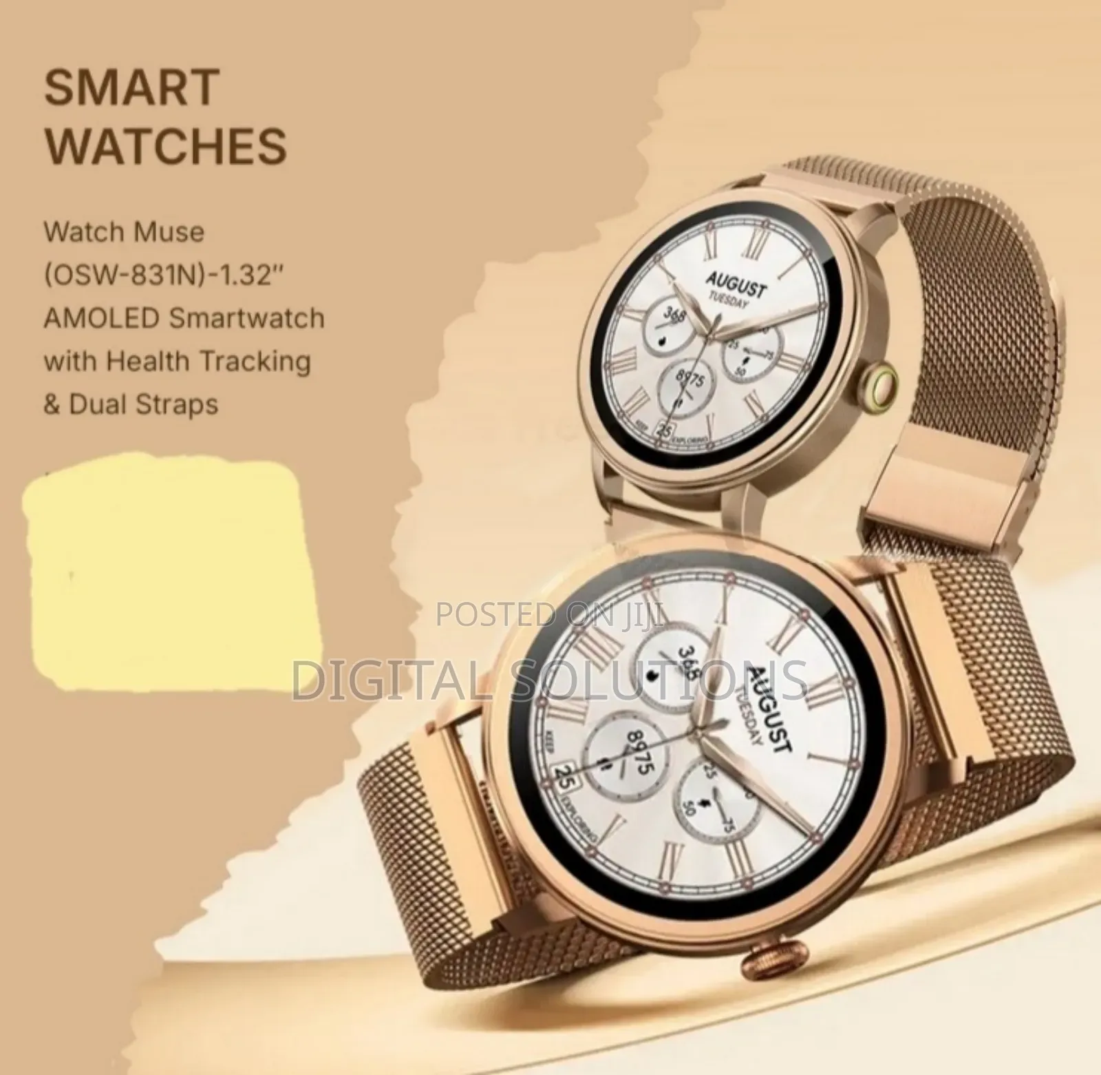Amoled Smartwatch .