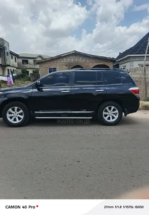 Toyota Highlander Limited 2011 Black
