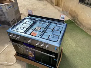 Maxi 5 Burner Gas Cooker With Grill Oven 60×90