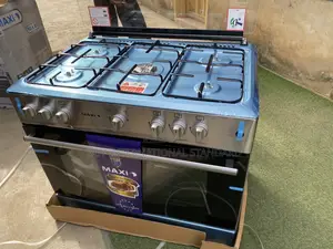 Maxi 5 Burner Gas Cooker With Auto Ignition 60×90