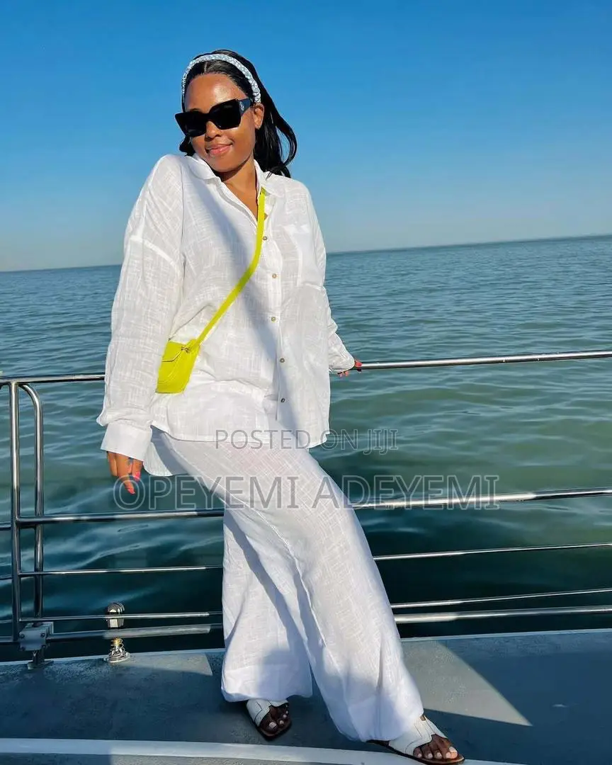 White Two Piece Set