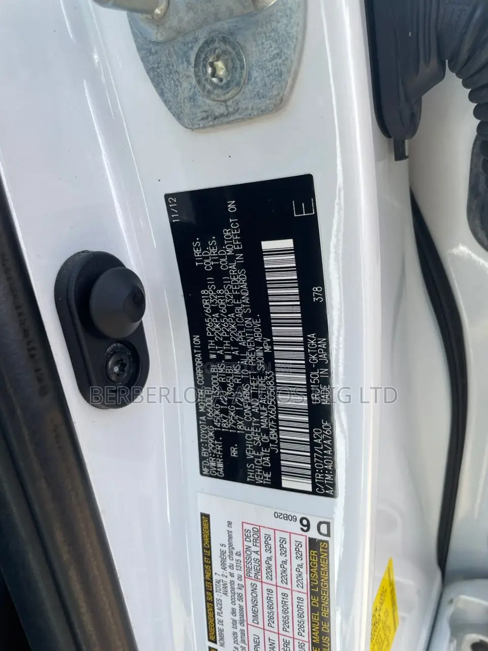 Lexus GX 460 Base 2013 White