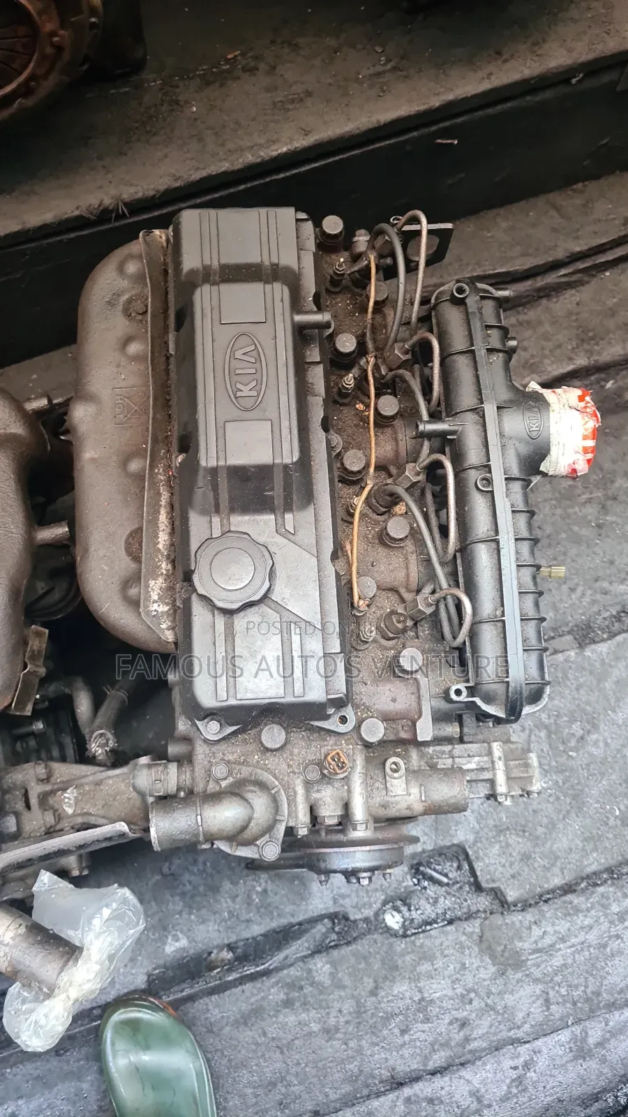 Kia Pegas Diesel  Engine