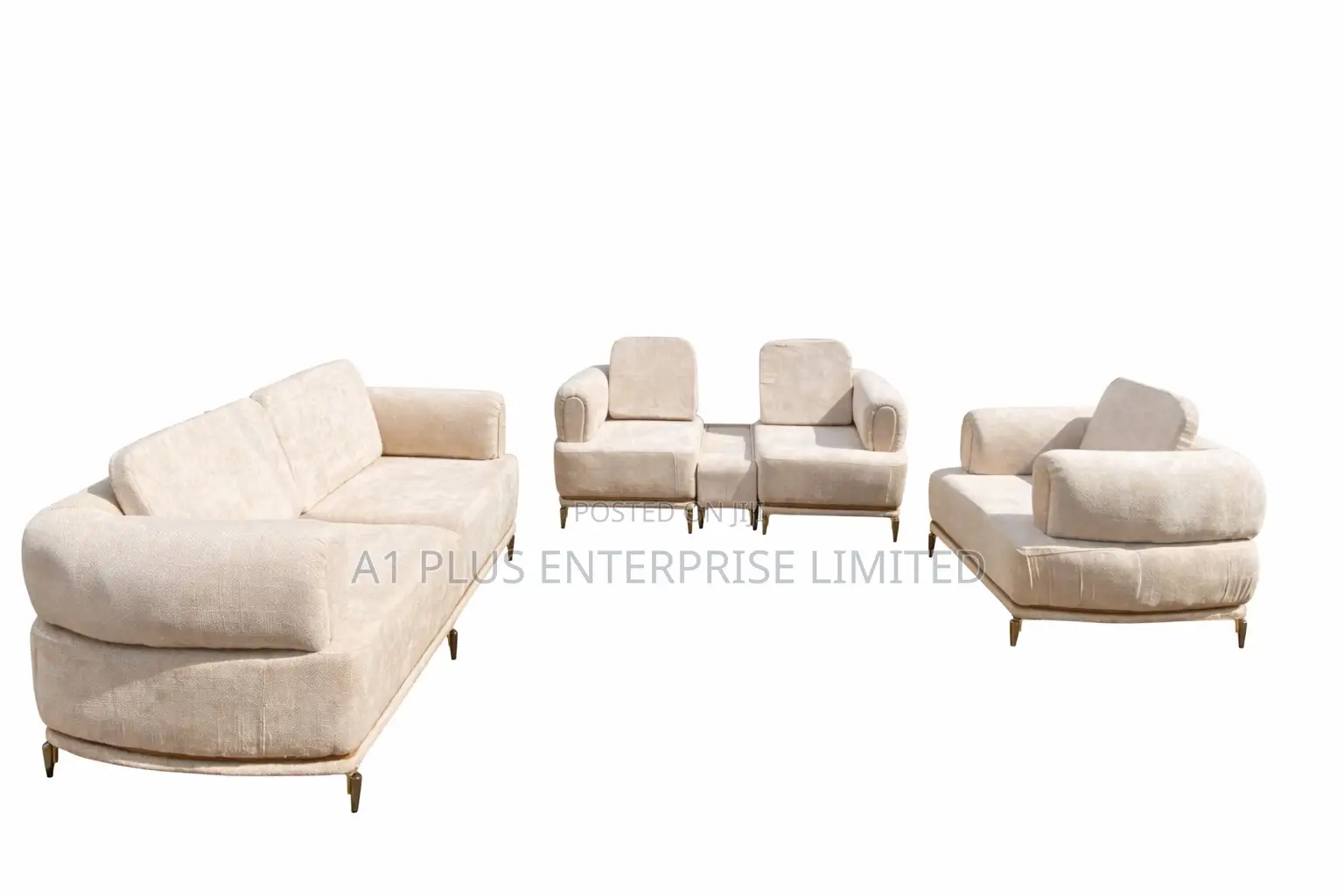 Sofa Set — Designed With Recliner