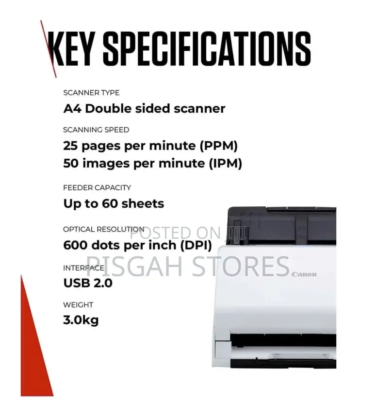 Canon Imageformula R30 Adf Document Scanner
