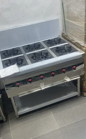 6 Burners Industrial Gas Cooker