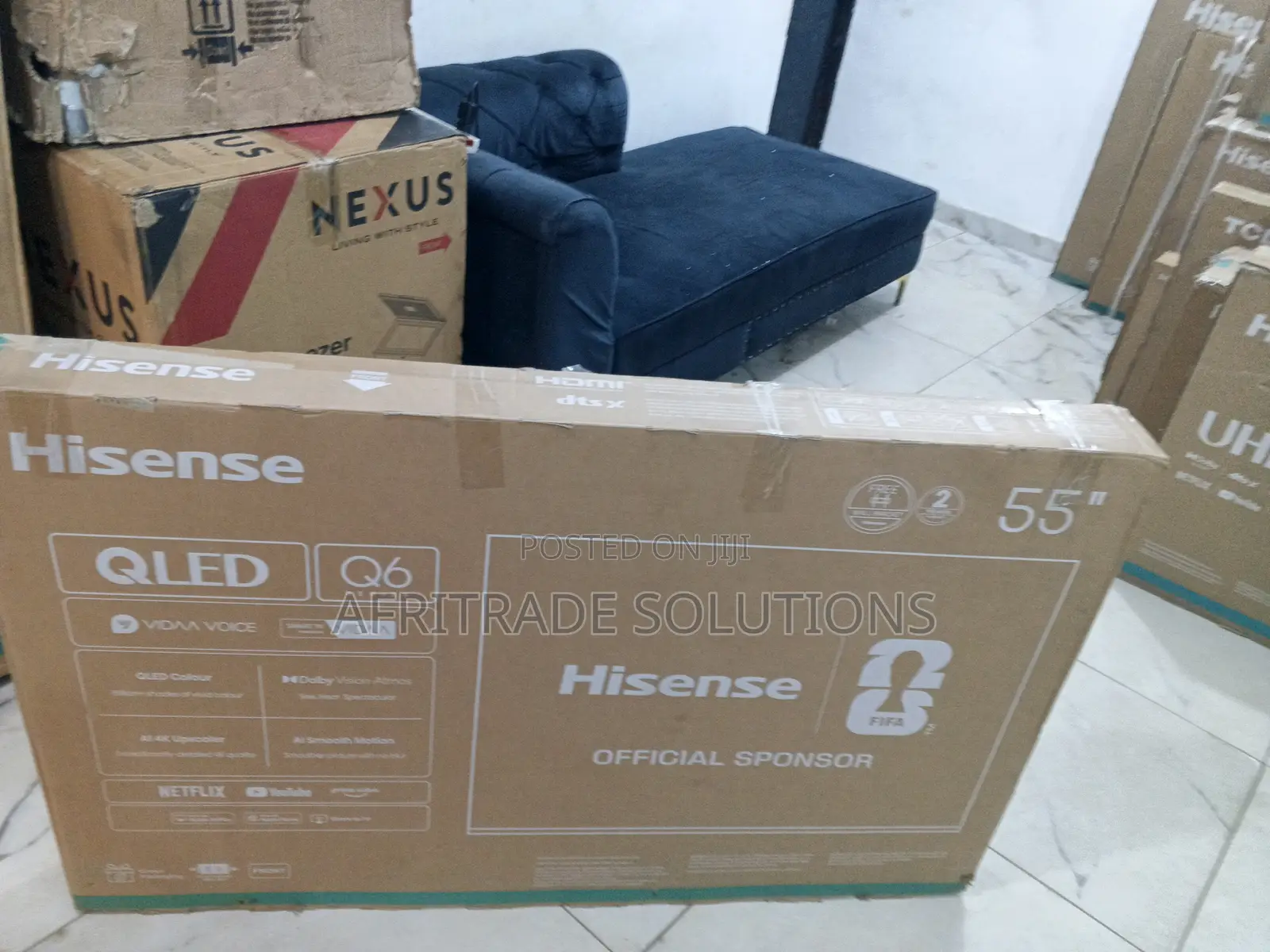 Hisense 55 Qled Smart Viewing Made Simple
