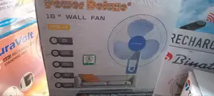 Power Delxue 16-Inch Wall Fan 3 Speed Selection