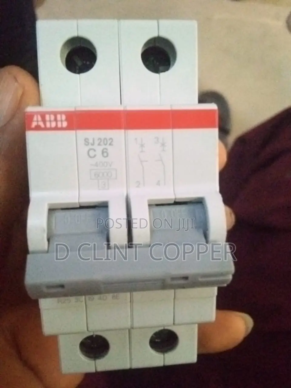 2pole 6amps Abb MCB Breaker