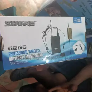 Professionnal Shure BLX-82 Universal Overhead Wireless Microphone.