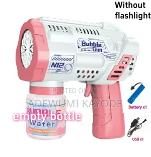 Bubble Gun Machine