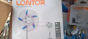 Lontor 18-Inch Rechargeable Standing Fan Ac/Dc