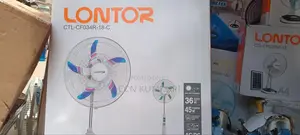 Lontor 18-Inch Rechargeable Standing Fan Ac/Dc