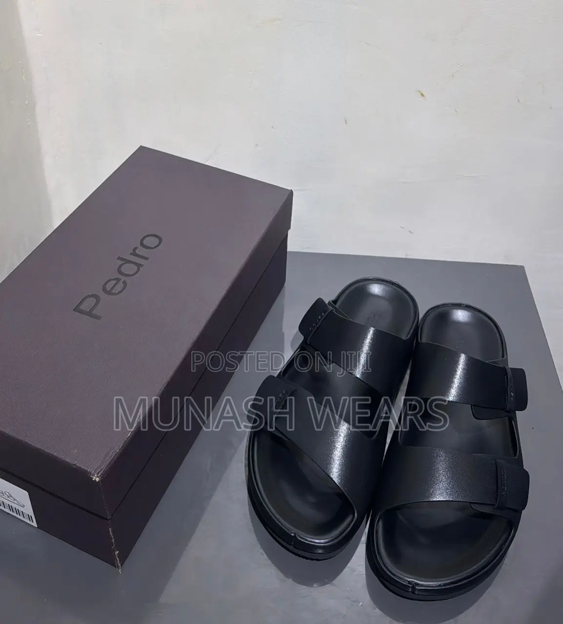 Pedro Leather Slipers 40-46