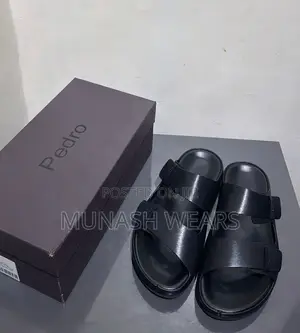 Pedro Leather Slipers 40-46