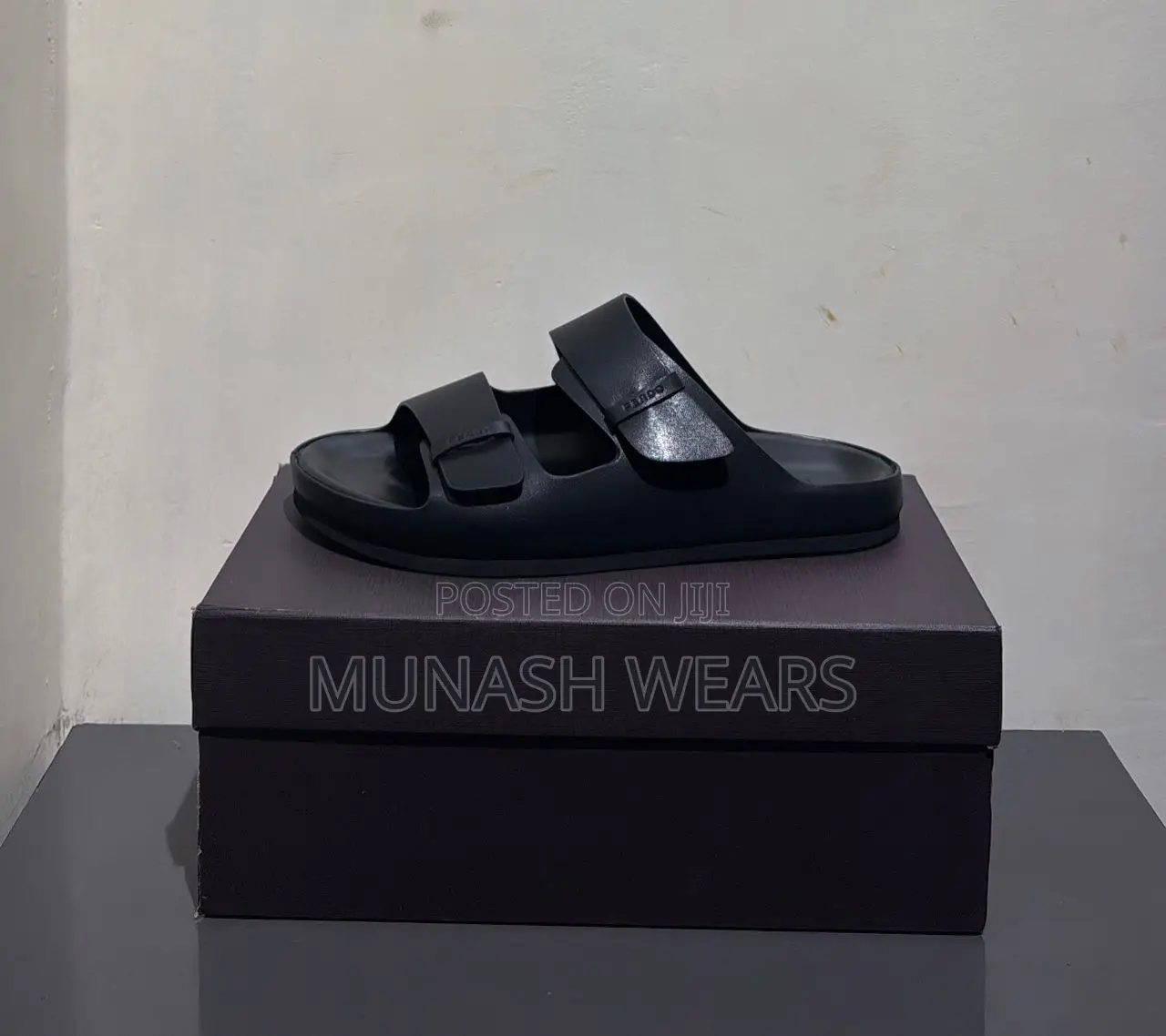 Pedro Leather Slipers 40-46