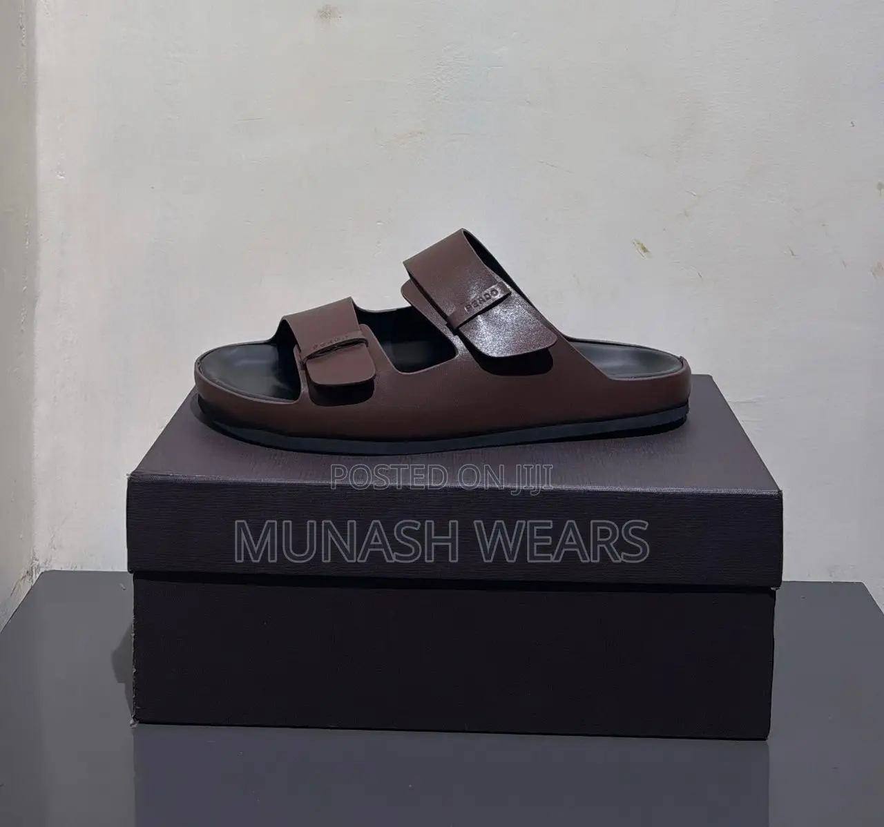 Pedro Leather Slipers 40-46