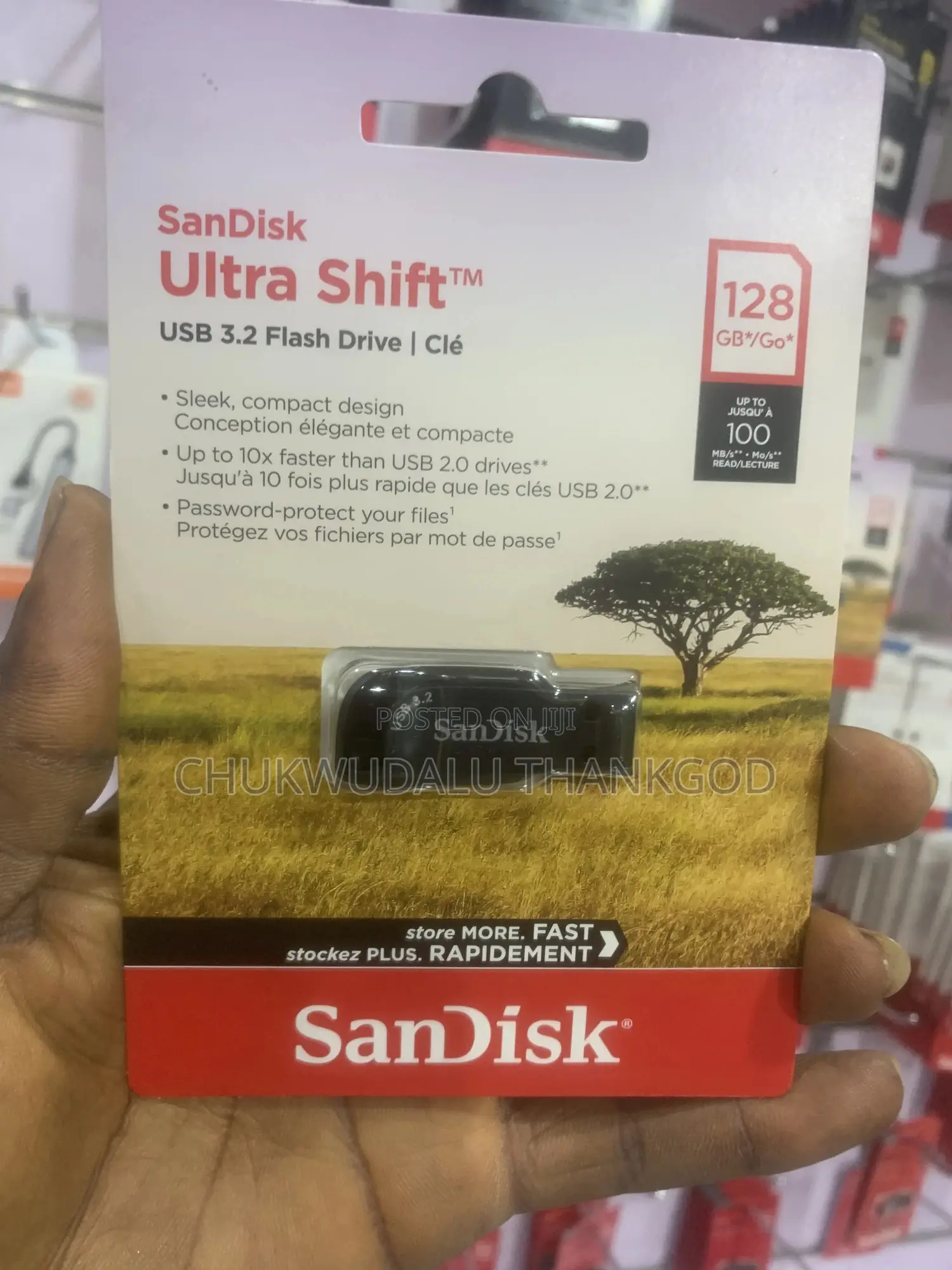 Sandisk 128gb Cruzer Blade Usb Flash Drive