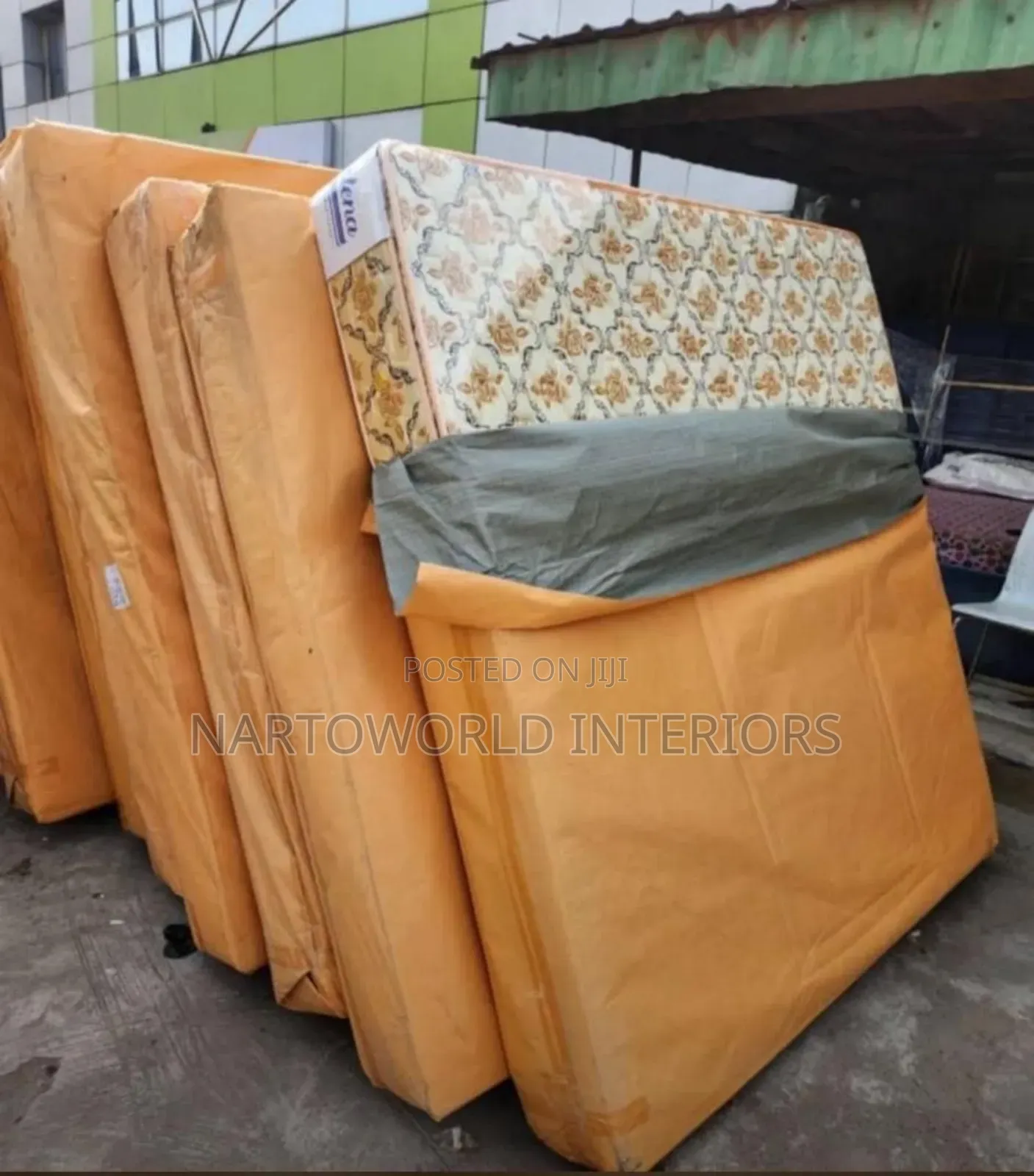 6by6 Imported Orthopedic Spring Mattress