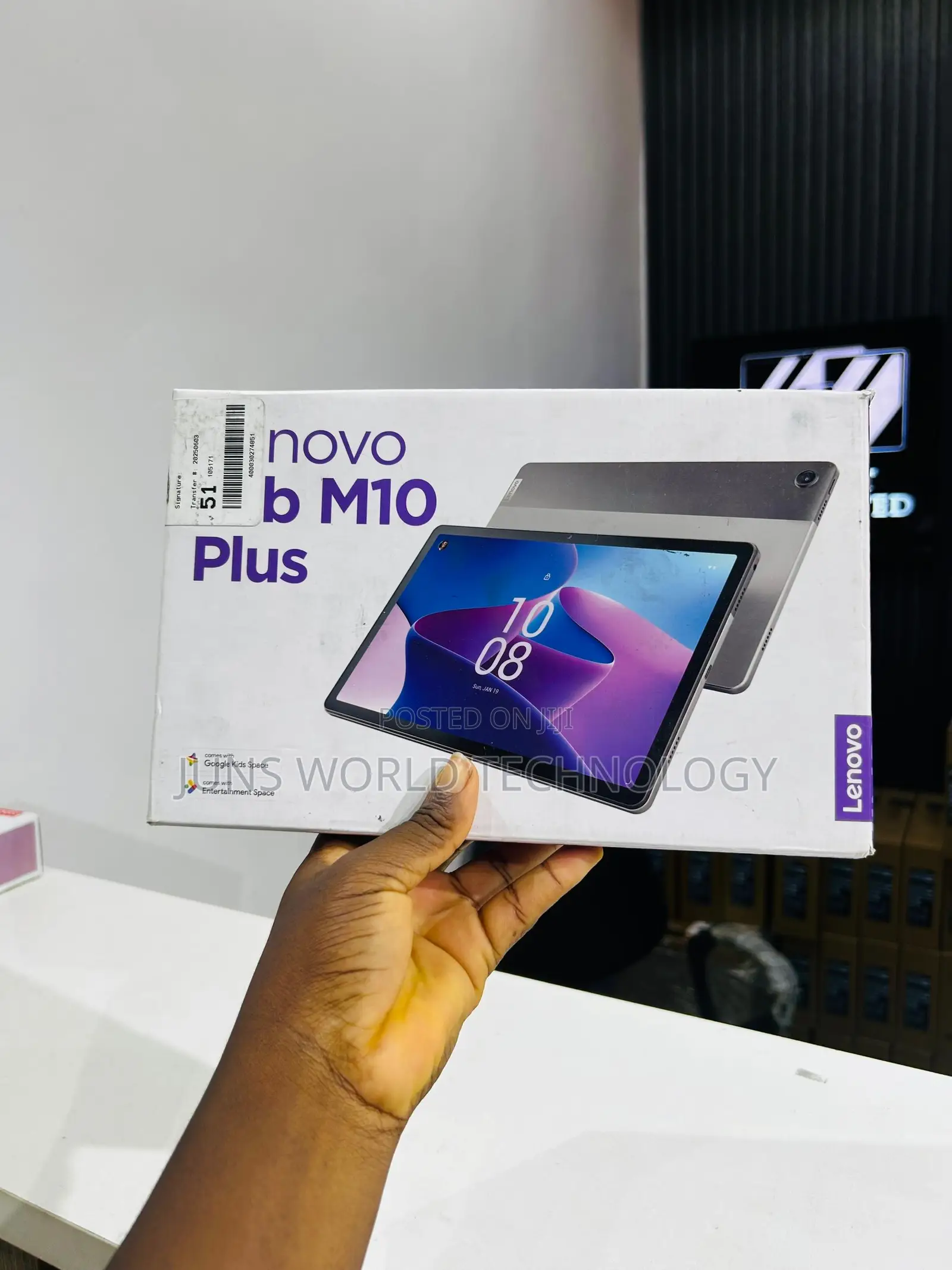 Lenovo Tab M10 128 GB Black